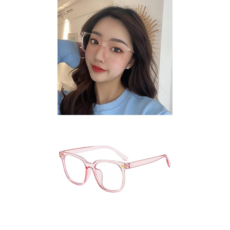 ビッグフレーム 伊達メガネ 全5色 ブルーライトカット UVカット 透明 クリア フレーム だてめがね PCメガネ 大きめ おしゃれ めがね 眼鏡 サングラス | ブランド登録なし | 15