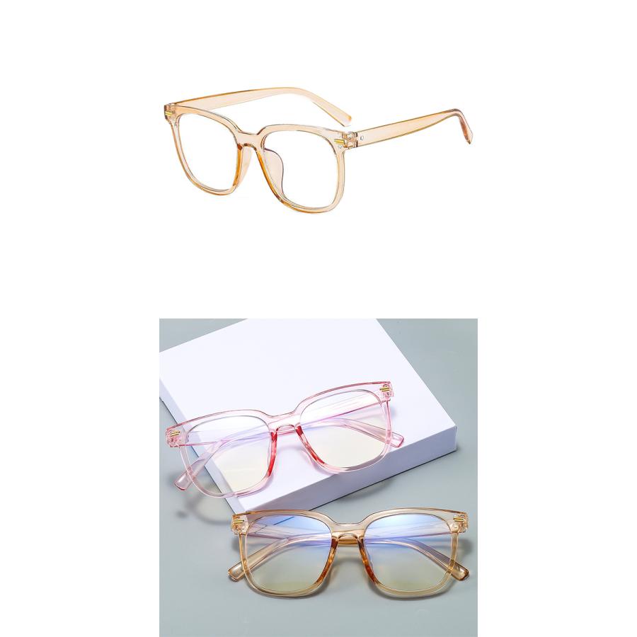 ビッグフレーム 伊達メガネ 全5色 ブルーライトカット UVカット 透明 クリア フレーム だてめがね PCメガネ 大きめ おしゃれ めがね 眼鏡 サングラス | ブランド登録なし | 13