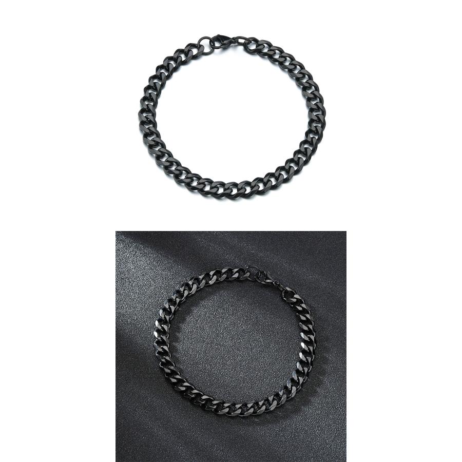 SALE ブラック アクセサリー 3点セット ロザリオ ネックレス 指輪 