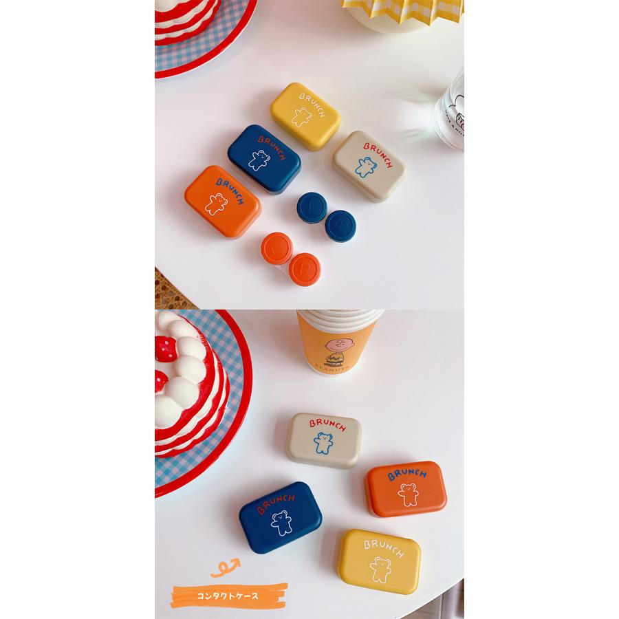 SALE ブランチブラザー コンタクトレンズ ケース 2個セット 鏡