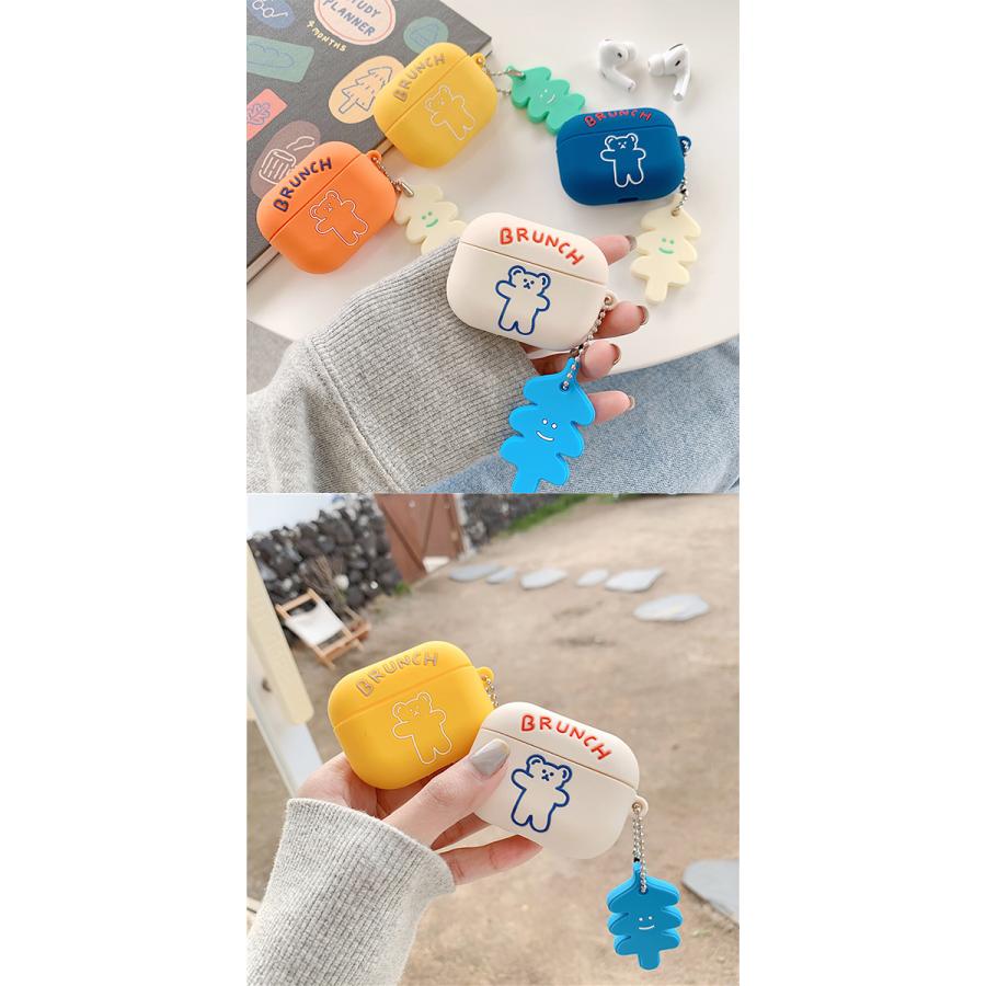 ブランチブラザー AirPods Pro ケース チャーム付き BRUNCH BROTHER