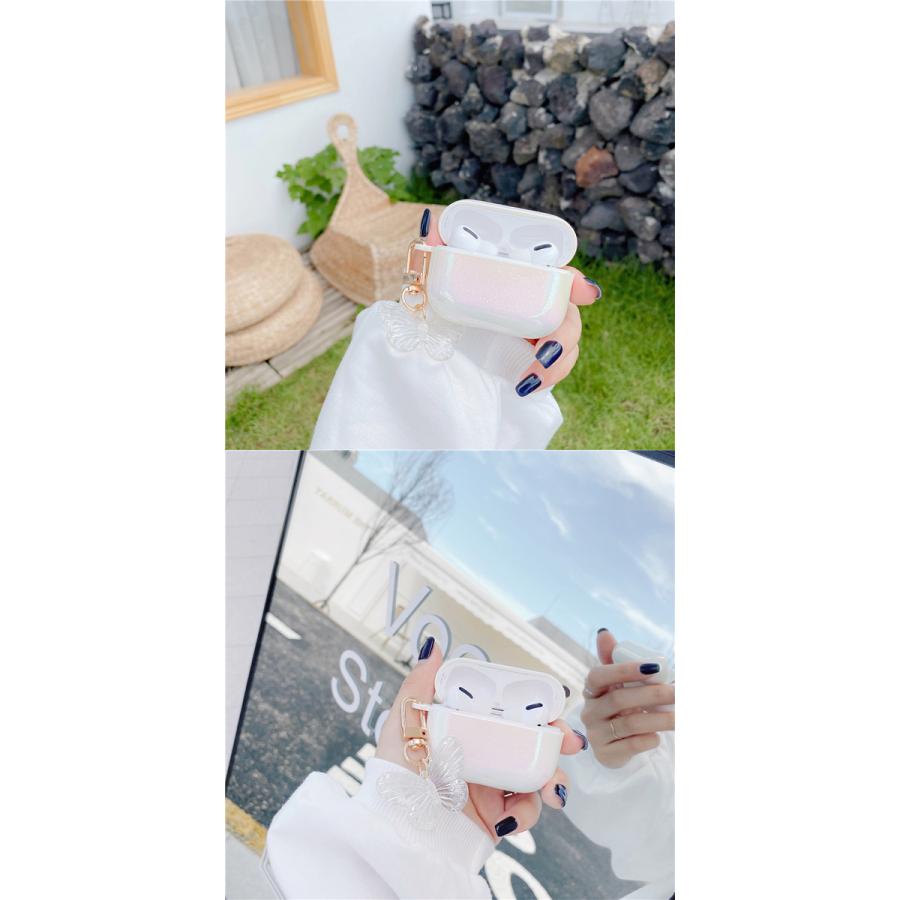 SALE シャイニー バタフライ AirPods Pro ケース 第3世代 全3色