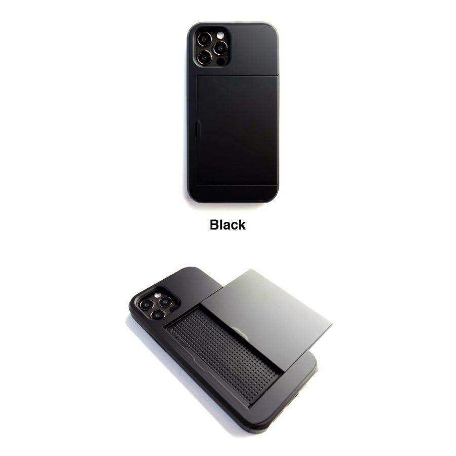 カードホルダー付き iPhone17 Air 16 15 14 13 12 ケース Pro mini