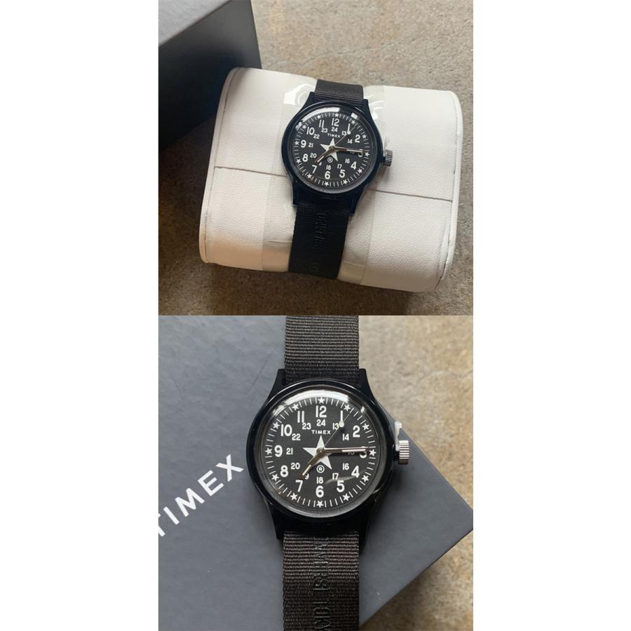 TIMEX × CONVERSE TOKYO 周年別注 腕時計 キャンパー オールブラック  
