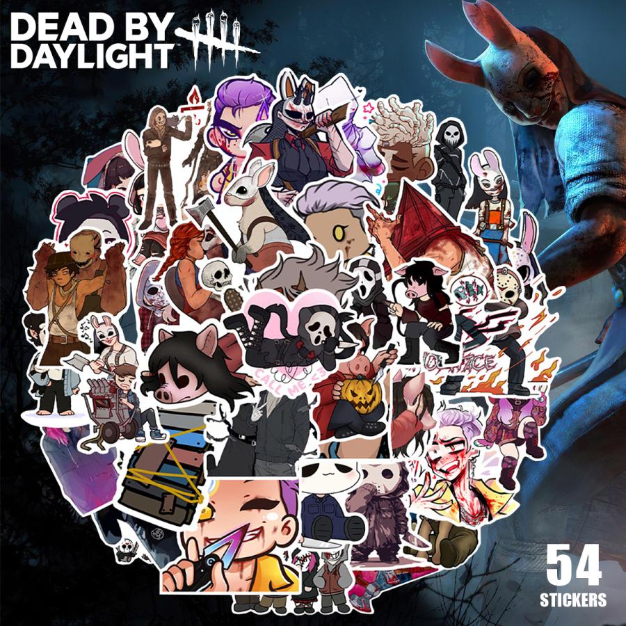 デッドバイデイライト　ポストカード　特典　非売品　DBD Dead by Daylight デッドバイデイライト ステッカー 54枚セット Ver.2