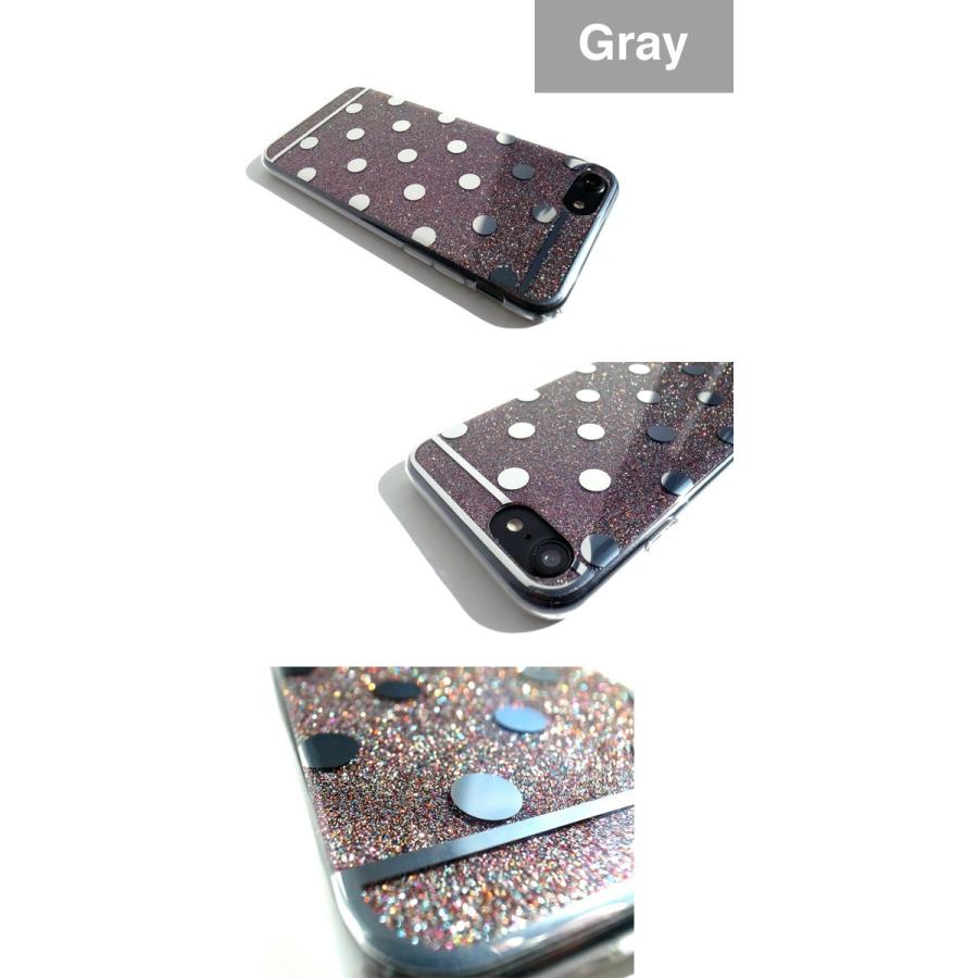 SALE キラキラ ラメ 鏡面ドット iPhone6s ケース 液晶フィルム付き 水玉 アイフォンケース カバー iPhoneケース アイフォン6s｜lupo｜02