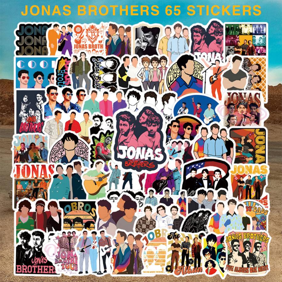 洋楽 男性アーティスト ステッカー 50枚セット PVC 防水 シール 全7種