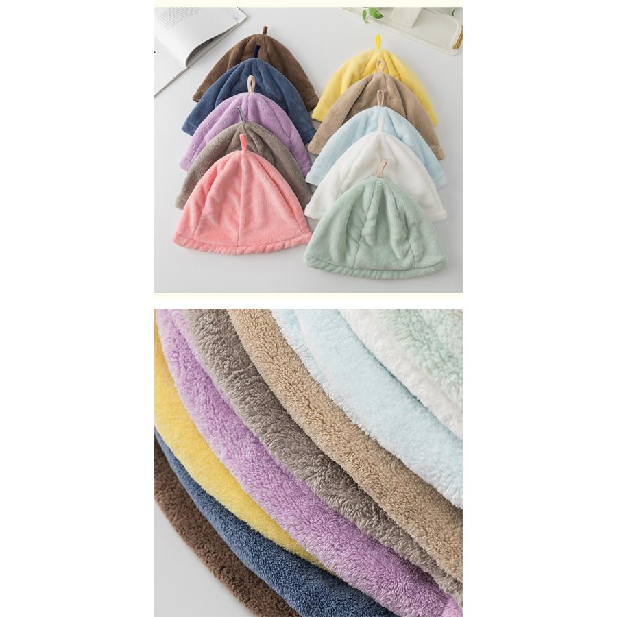 サウナハット タオル地 紫 黄 コーラルフリース サウナハット 全9色 帽子 sauna hat 高い吸水性