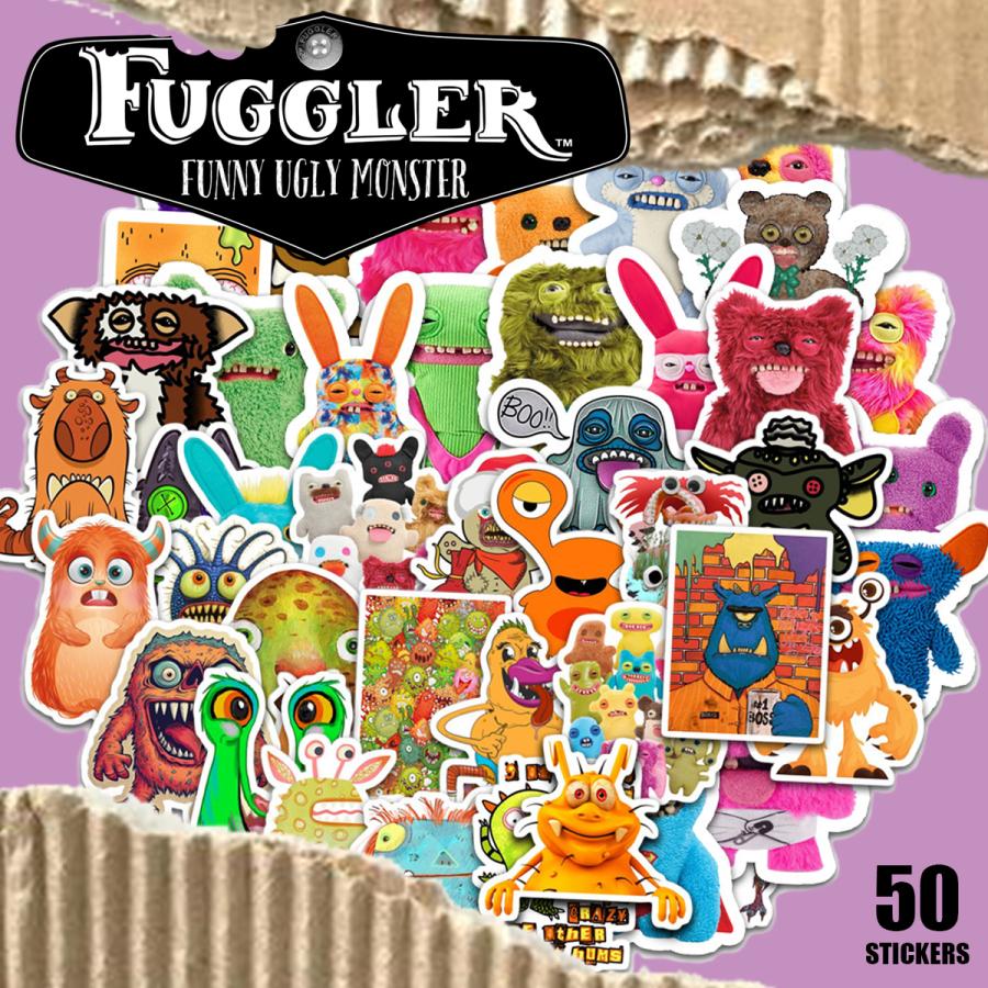 ファグラー Fuggler ステッカー 50枚セット PVC 防水 シール 大量