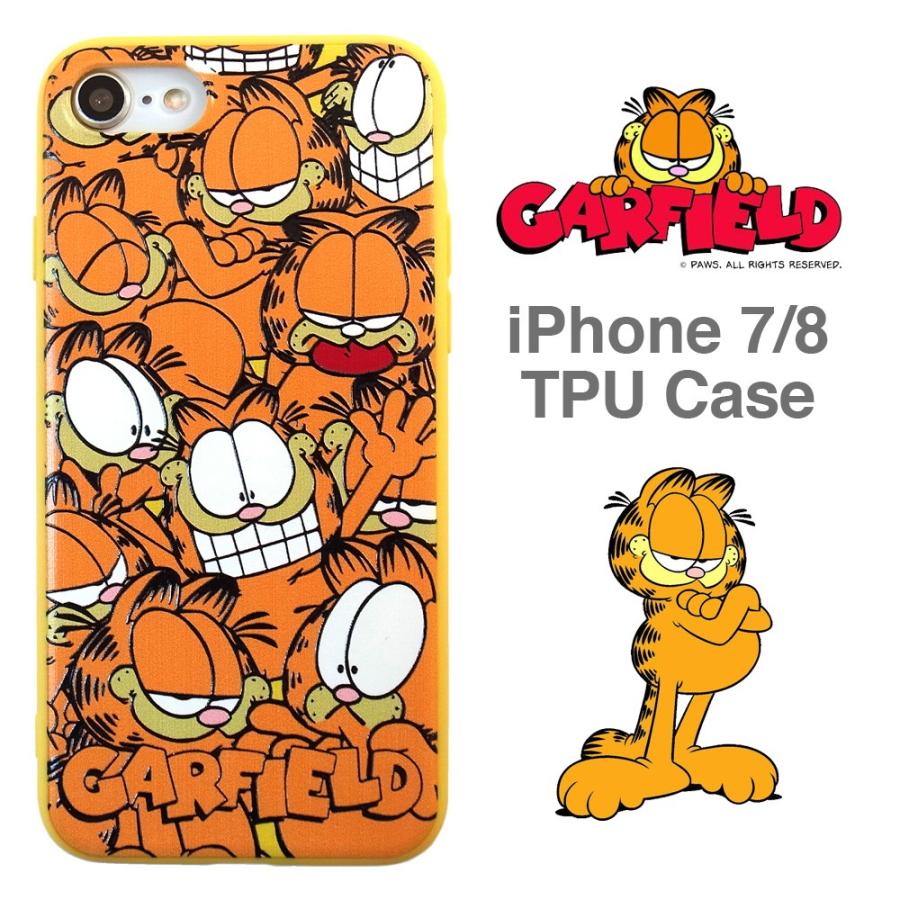ガーフィールド Iphonese2 Iphone7 Iphone8 ケース 総柄 Tpu カバー Garfield キャラクター アイフォンケース Garfield Pattern I7 01 Lupo 通販 Yahoo ショッピング