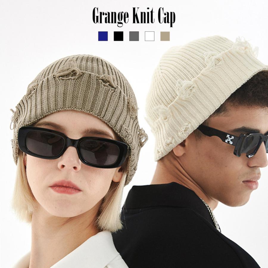 グランジ ニットキャップ 4カラー ダメージ加工 ニット帽 帽子 ワッチキャップ メンズ レディース ユニセックス 秋冬 冬物 毛糸 Grange Cap 01 Lupo 通販 Yahoo ショッピング