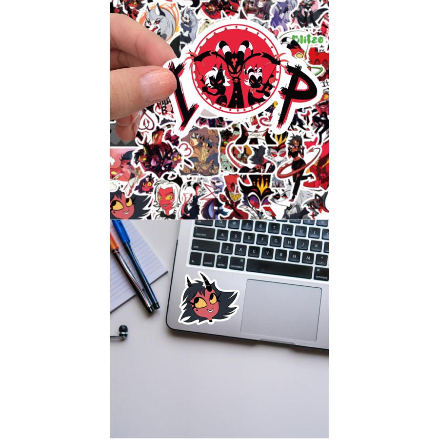 ハズビンホテルへようこそ ステッカー 56枚セット PVC 防水