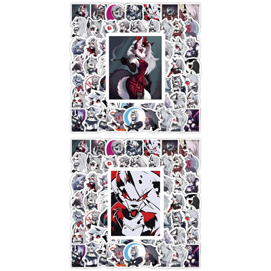 ハズビンホテルへようこそ ステッカー 56枚セット PVC 防水