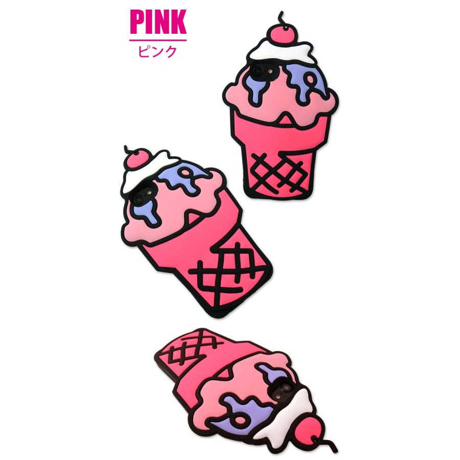 ソフトクリーム Iphonese2 Iphone7 Iphone8 シリコンケース 液晶フィルム付き アイフォンケース アイスクリーム Icecream I7 01 Lupo 通販 Yahoo ショッピング