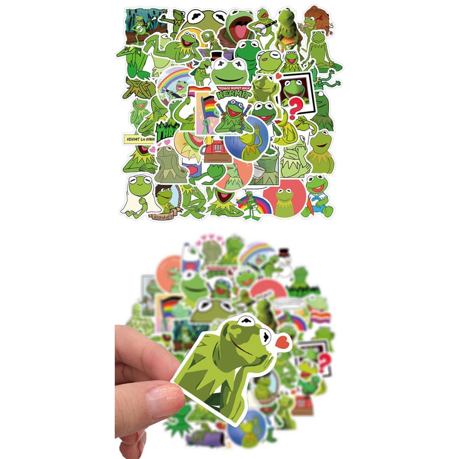 セサミストリート ステッカー 55枚セット PVC 防水 シール Sesame