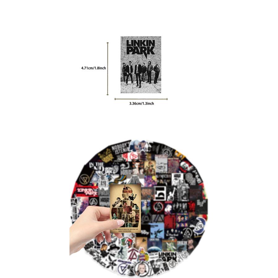 LINKIN PARK リンキンパーク ステッカー 100枚セット PVC 防水 シール