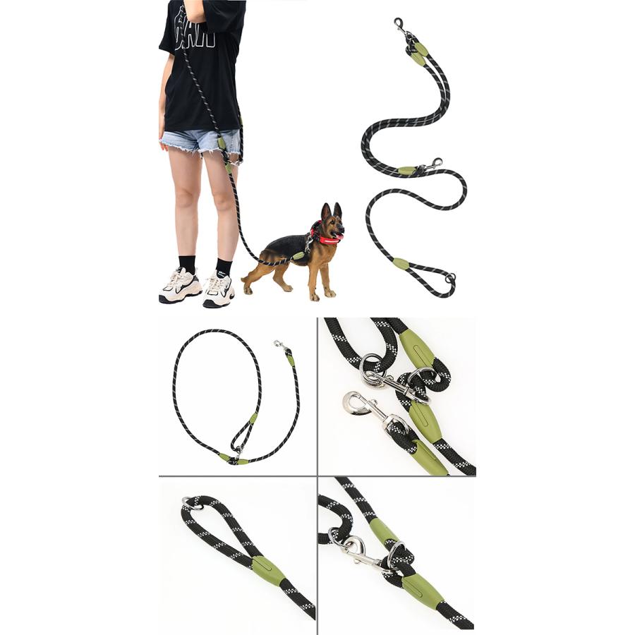 ハンズフリー ショルダー 2way ロング リード リフレクター 反射素材