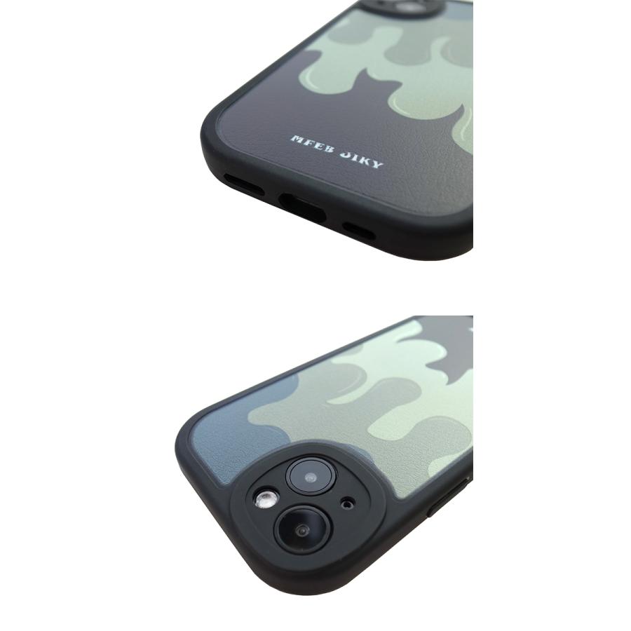 メルティカモ iPhone17 Air 16 15 Pro 14 13 SE ケース 迷彩