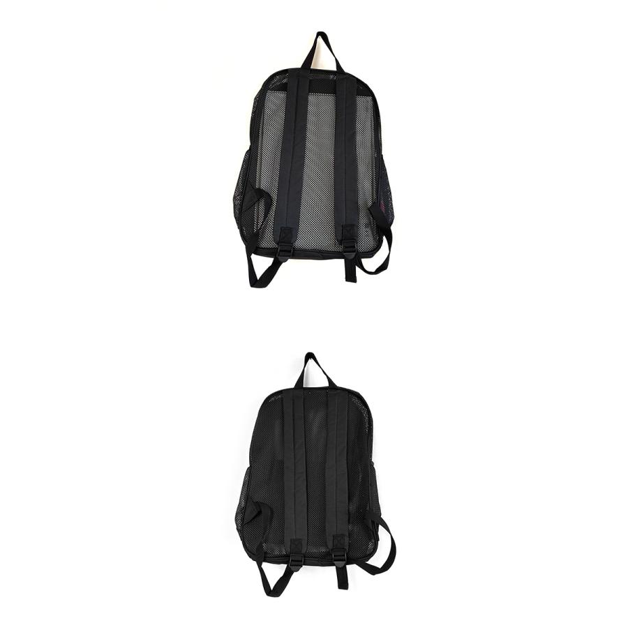 ブラック メッシュ デイパック 20L DAY PACK リュック デイバッグ