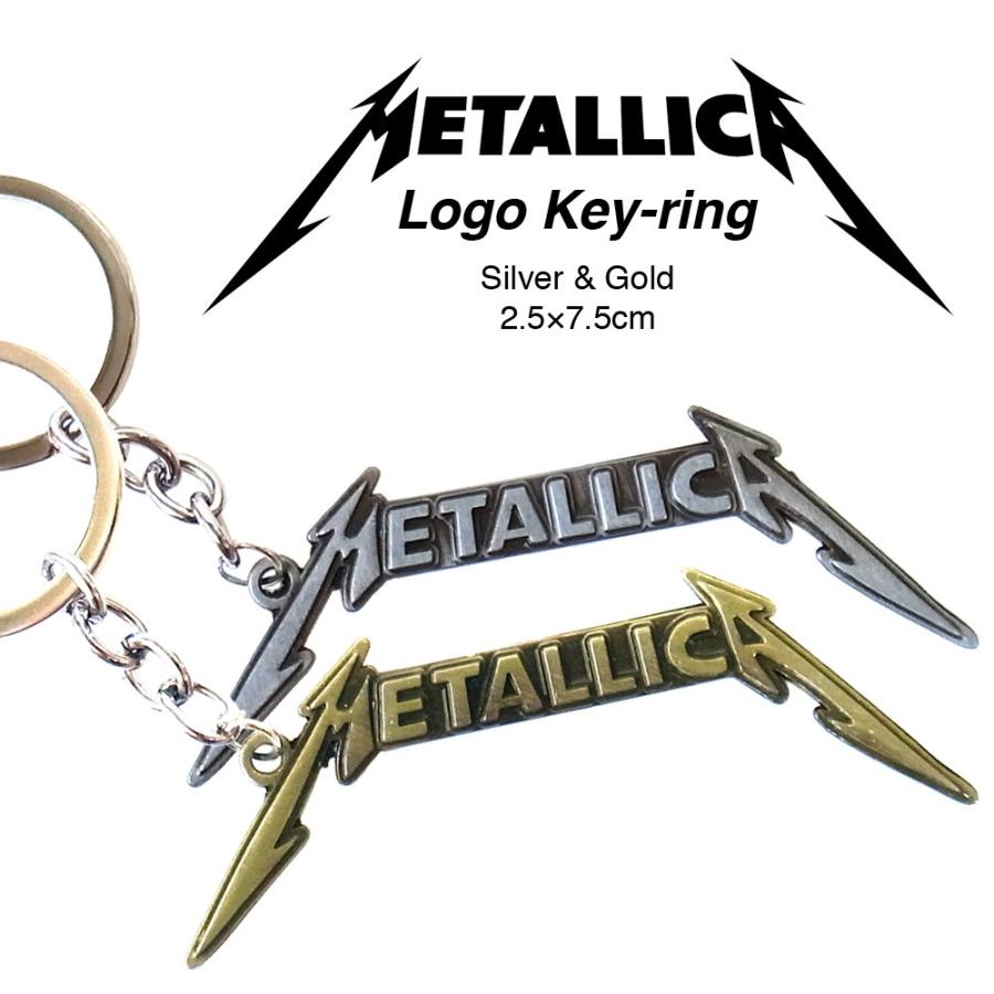 METALLICA ロゴ キーホルダー メタリカ キーリング キーチェーン アクセサリー ファッション小物｜lupo