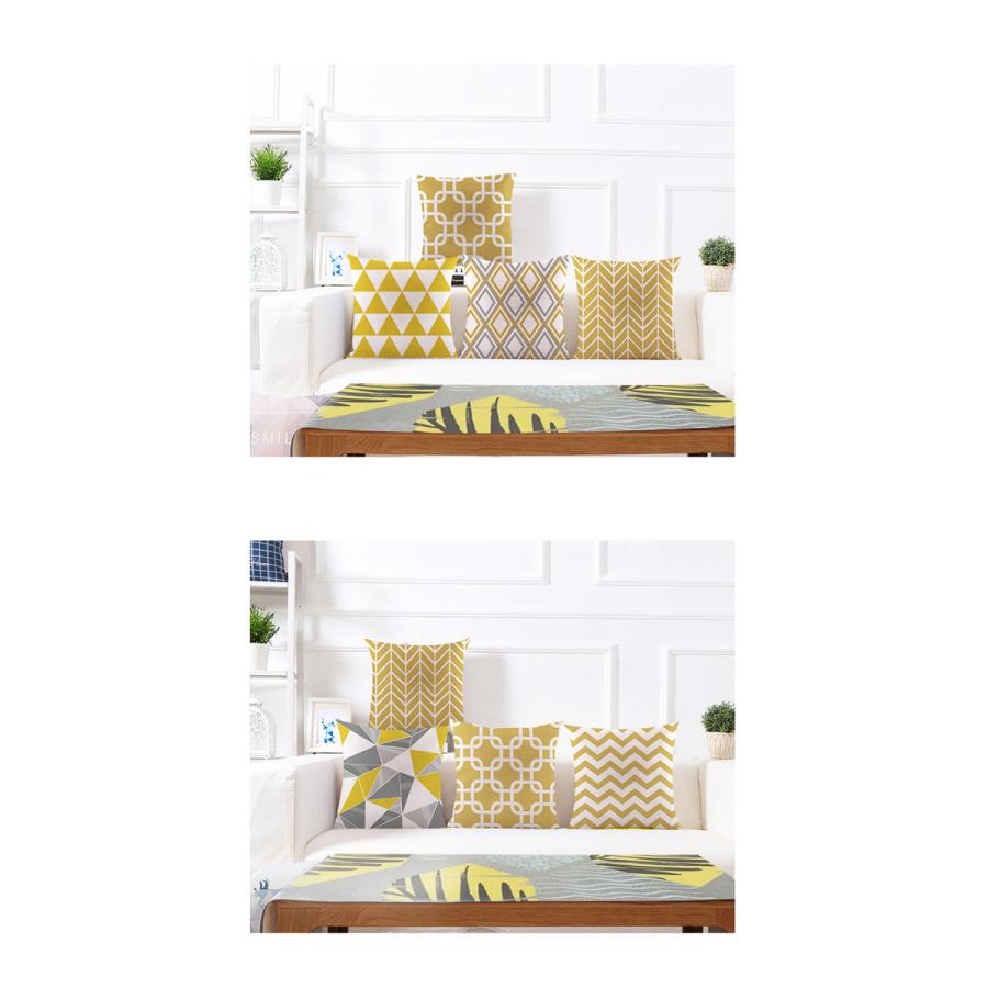 モダン ジオメトリック柄 クッションカバー 45×45cm 全8種 幾何学模様