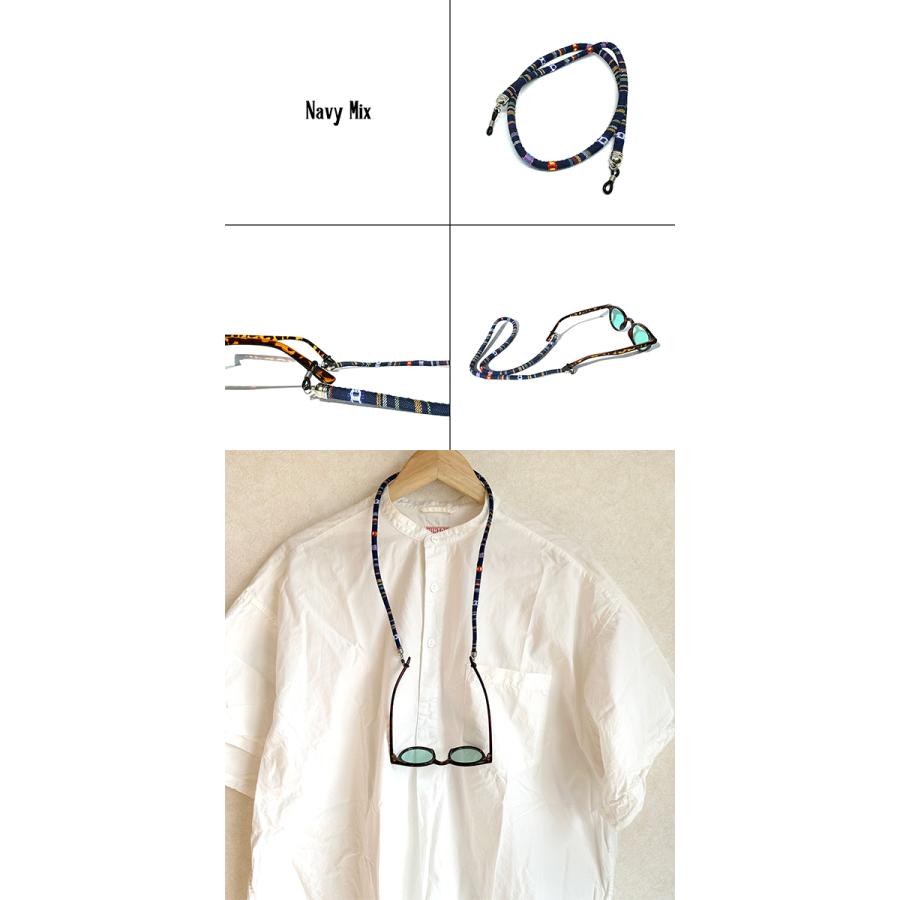 ネイティブ グラスコード 全5色 グラスチェーン メガネコード めがね 眼鏡 サングラス メガネホルダー ストラップ アウトドア 民族柄 エスニック オルテガ | ブランド登録なし | 11