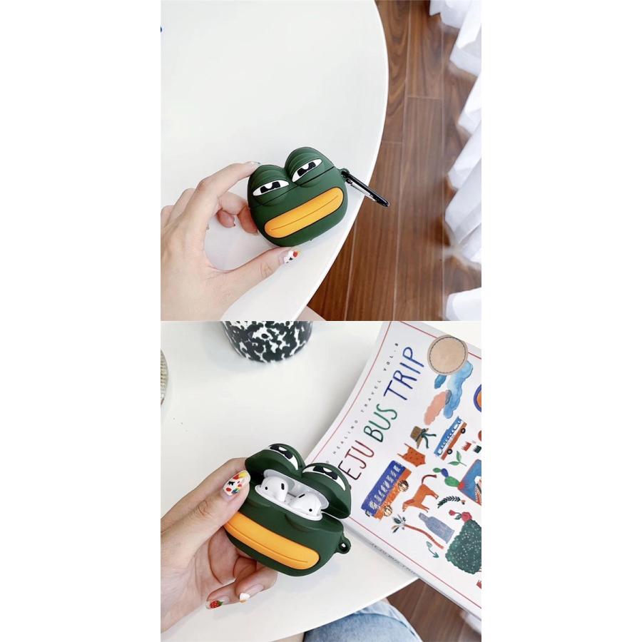 カエルのぺぺ Airpods Airpodspro シリコン ケース エアポッド カバー Sad Pepe ワイヤレス イヤホン ヘッドホン Iphone Pepe Pods 01 Lupo 通販 Yahoo ショッピング