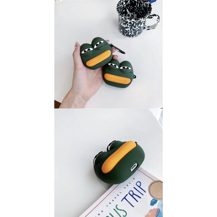 カエルのぺぺ Airpods Airpodspro シリコン ケース エアポッド カバー Sad Pepe ワイヤレス イヤホン ヘッドホン Iphone Pepe Pods 01 Lupo 通販 Yahoo ショッピング