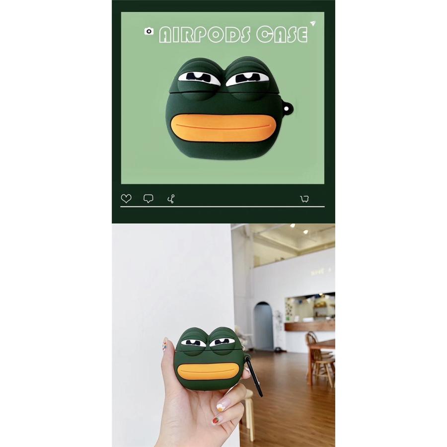 カエルのぺぺ Airpods Airpodspro シリコン ケース エアポッド カバー Sad Pepe ワイヤレス イヤホン ヘッドホン Iphone Pepe Pods 01 Lupo 通販 Yahoo ショッピング