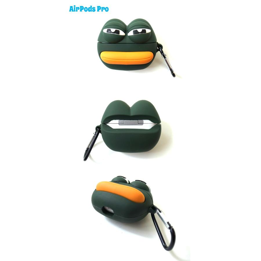 カエルのぺぺ Airpods Airpodspro シリコン ケース エアポッド カバー Sad Pepe ワイヤレス イヤホン ヘッドホン Iphone Pepe Pods 01 Lupo 通販 Yahoo ショッピング
