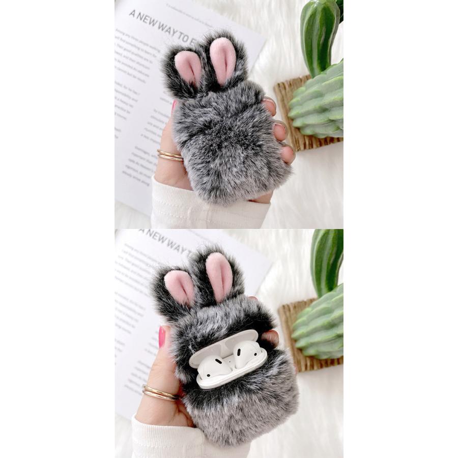 ウサギ ぬいぐるみ AirPods Pro ケース 第3 第4世代 エアポッツ