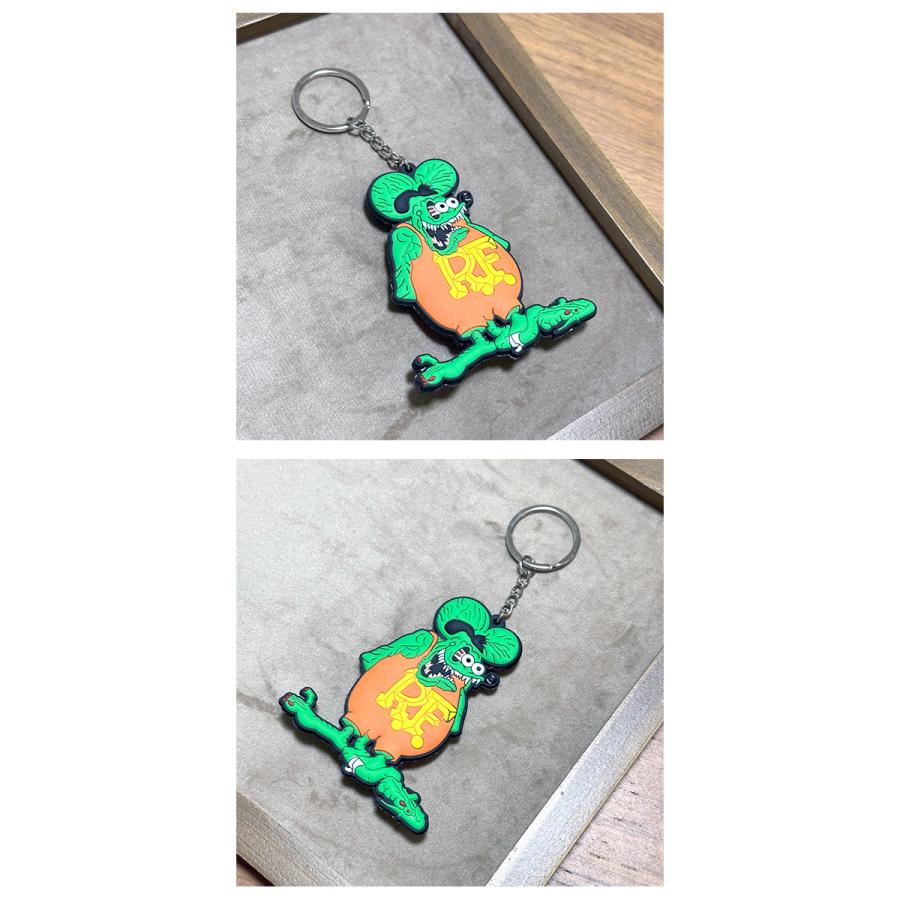 RATFINK ラットフィンク ラバー キーホルダー キーリング アクセサリー