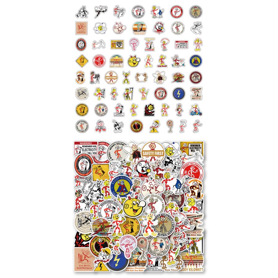 60’S★レディキロワット★デカール★5★ビンテージ★ポスター★アドバタイジング 60'S☆レディキロワット☆デカール☆5☆ビンテージ☆ポスター