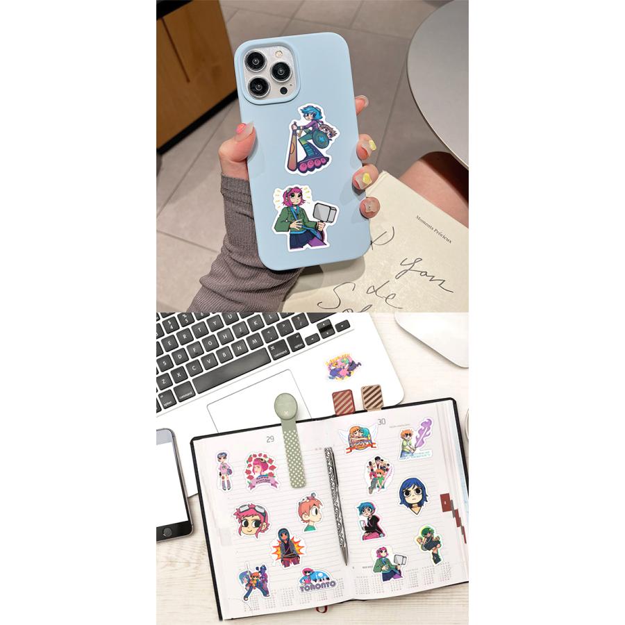 Scott Pilgrim スコット ピルグリム ステッカー 54枚セット PVC 防水