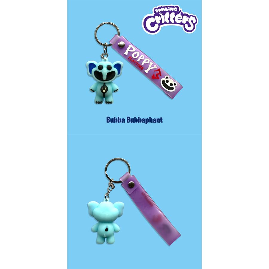 Smiling Critters スマイリングクリッターズ 3D キーホルダー 全8種類 キーリング 立体 ポピープレイタイム アクセサリー 雑貨 キャラクター | ブランド登録なし | 10
