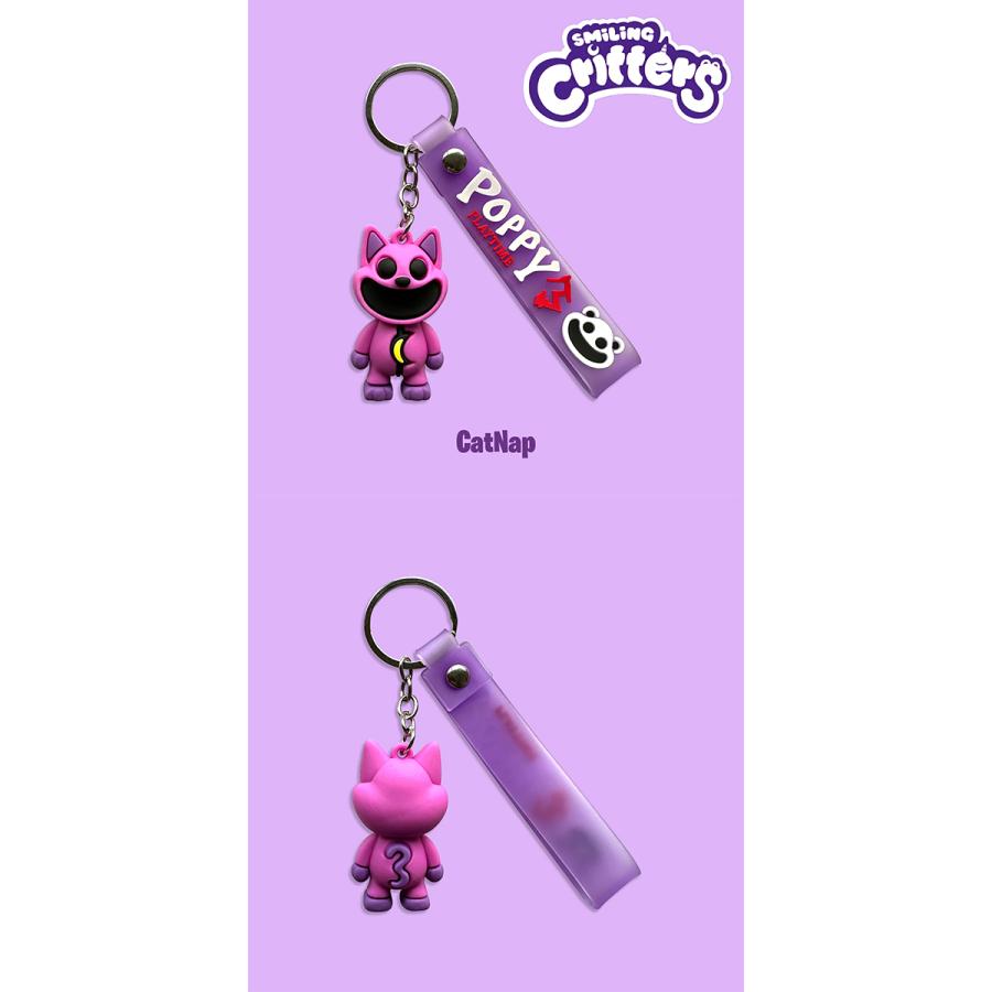 Smiling Critters スマイリングクリッターズ 3D キーホルダー 全8種類 キーリング 立体 ポピープレイタイム アクセサリー 雑貨 キャラクター | ブランド登録なし | 14