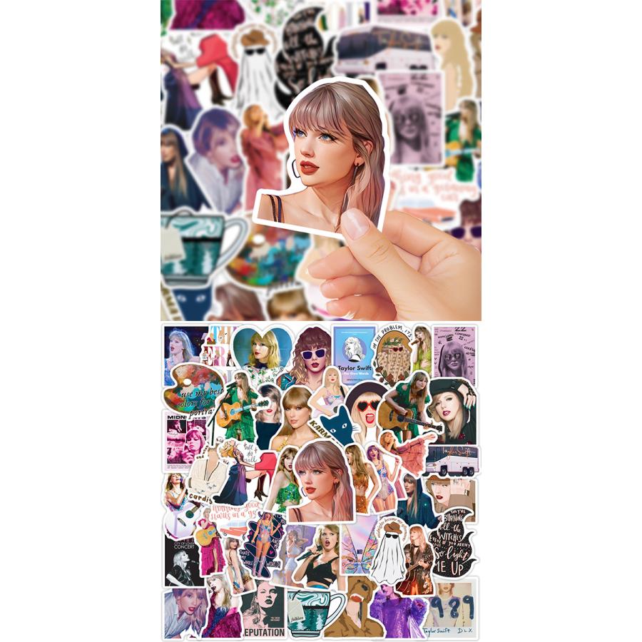 Taylor Swift テイラースウィフト ステッカー 50枚セット PVC Taylor Swift テイラースウィフト ステッカー 50枚セット PVC