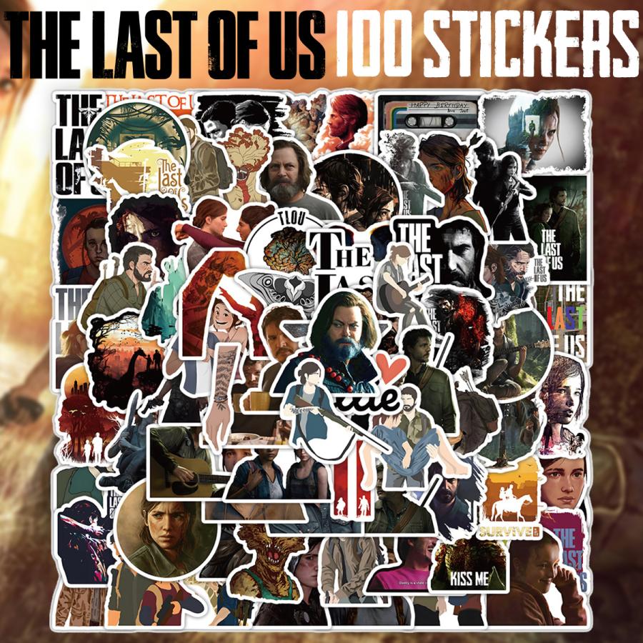 The Last of Us ステッカー 100枚セット PVC 防水 シール ラスアス