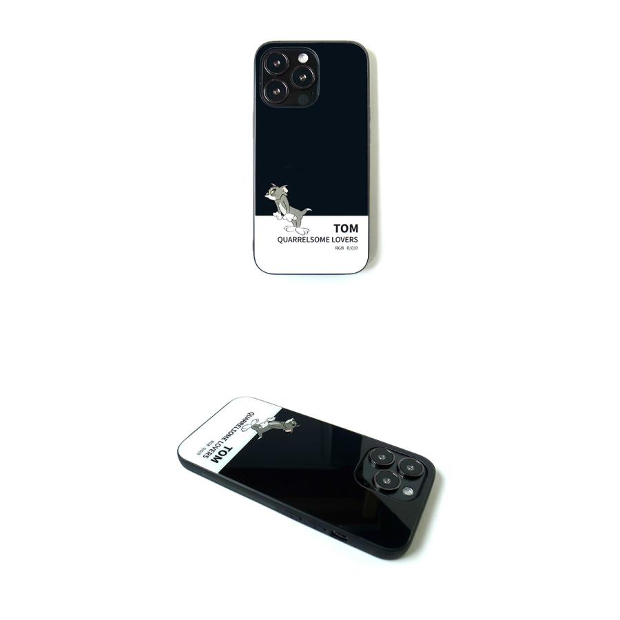 SALE トムとジェリー 白黒 iPhone14 iPhone13 ケース Pro miniに