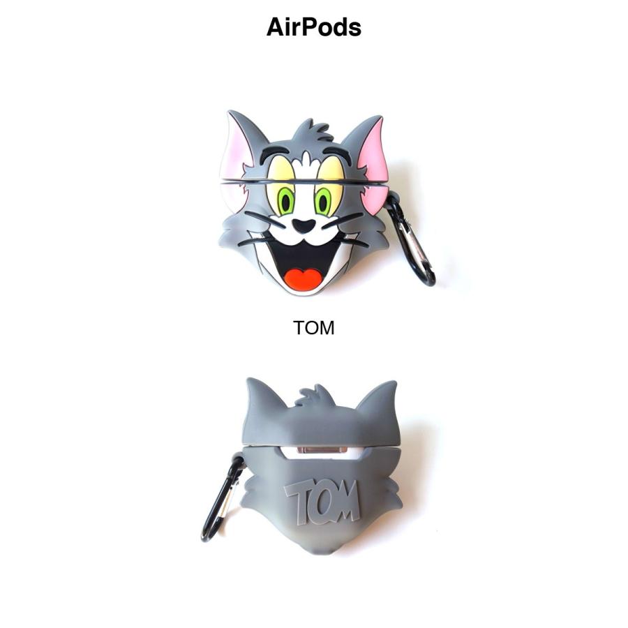 トムとジェリー フェイス AirPods AirPodsPro ケース エアポッズ トムとジェリー フェイス AirPods AirPodsPro ケース エアポッズ