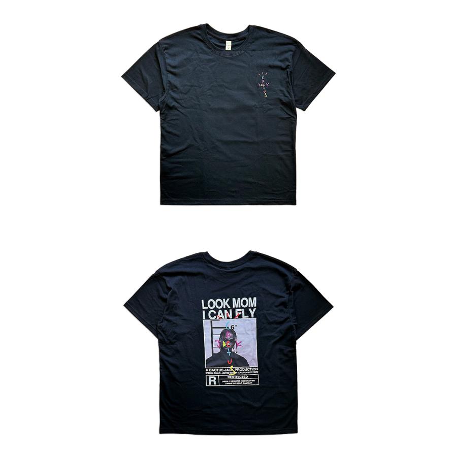 SALE トラヴィススコット Tシャツ ブラック Travis Scott フォト