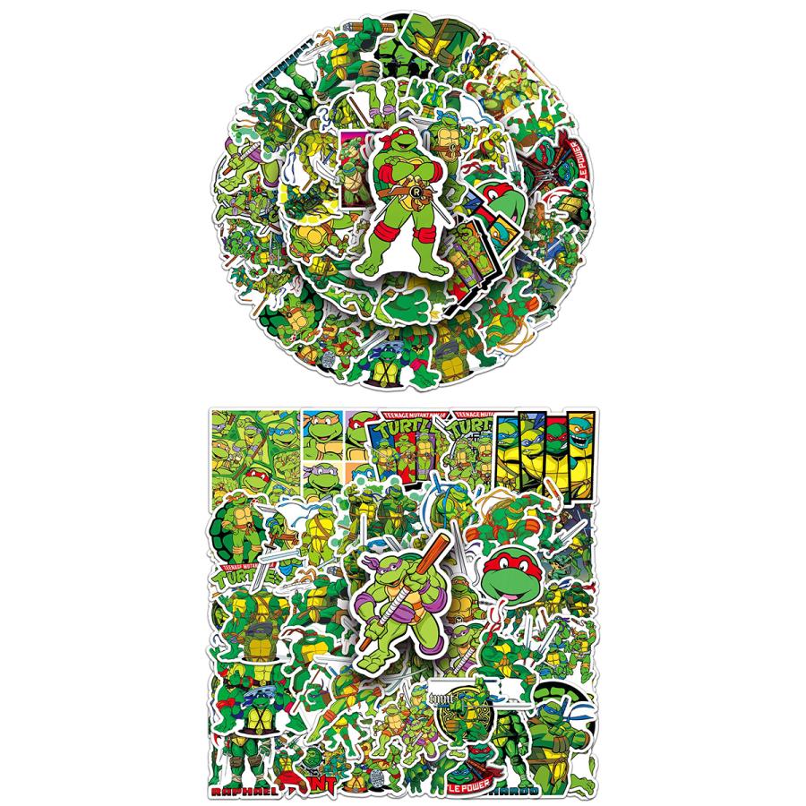 ミュータント　タートルズ　カード　ステッカー Amazon | ミュータント・タートルズ 全員集合 キャラクター