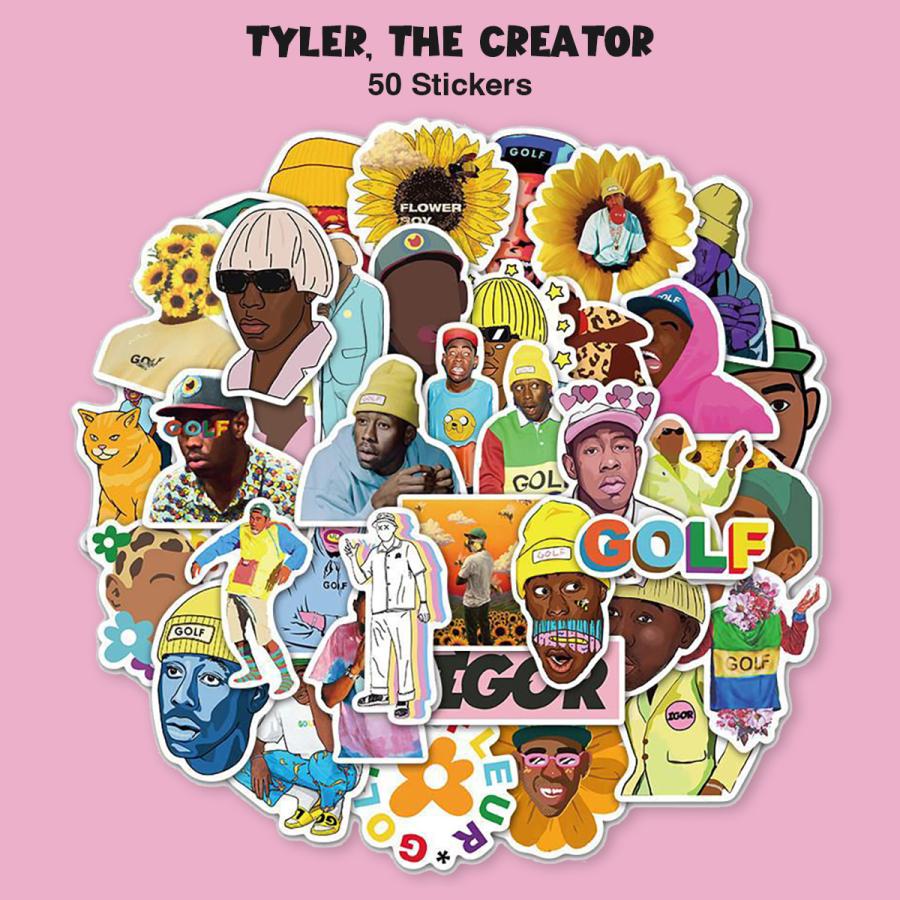 Tyler The Creator ステッカー 50枚セット PVC 防水 シール