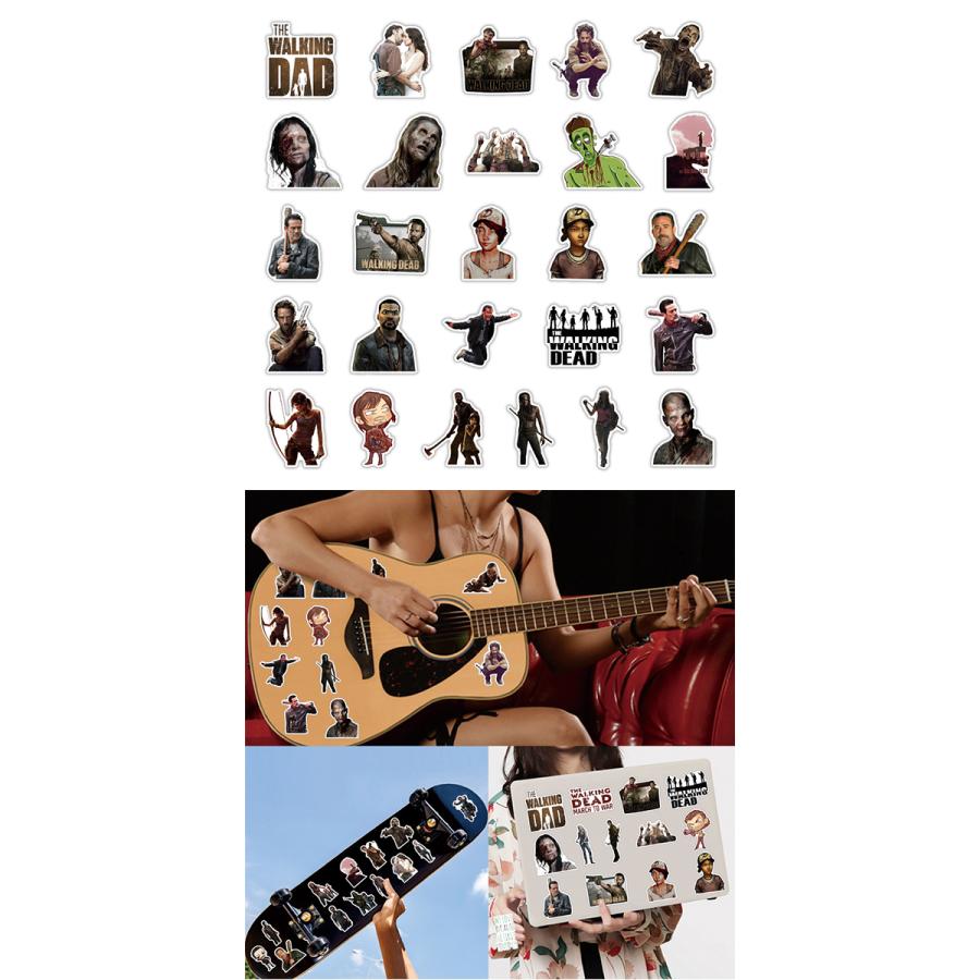 ウォーキング・デッド ステッカー 50枚セット PVC 防水 シール