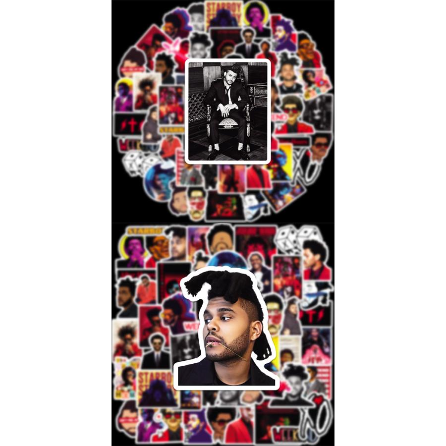 The Weeknd ステッカー 50枚セット PVC 防水 シール ザ ウィークエンド