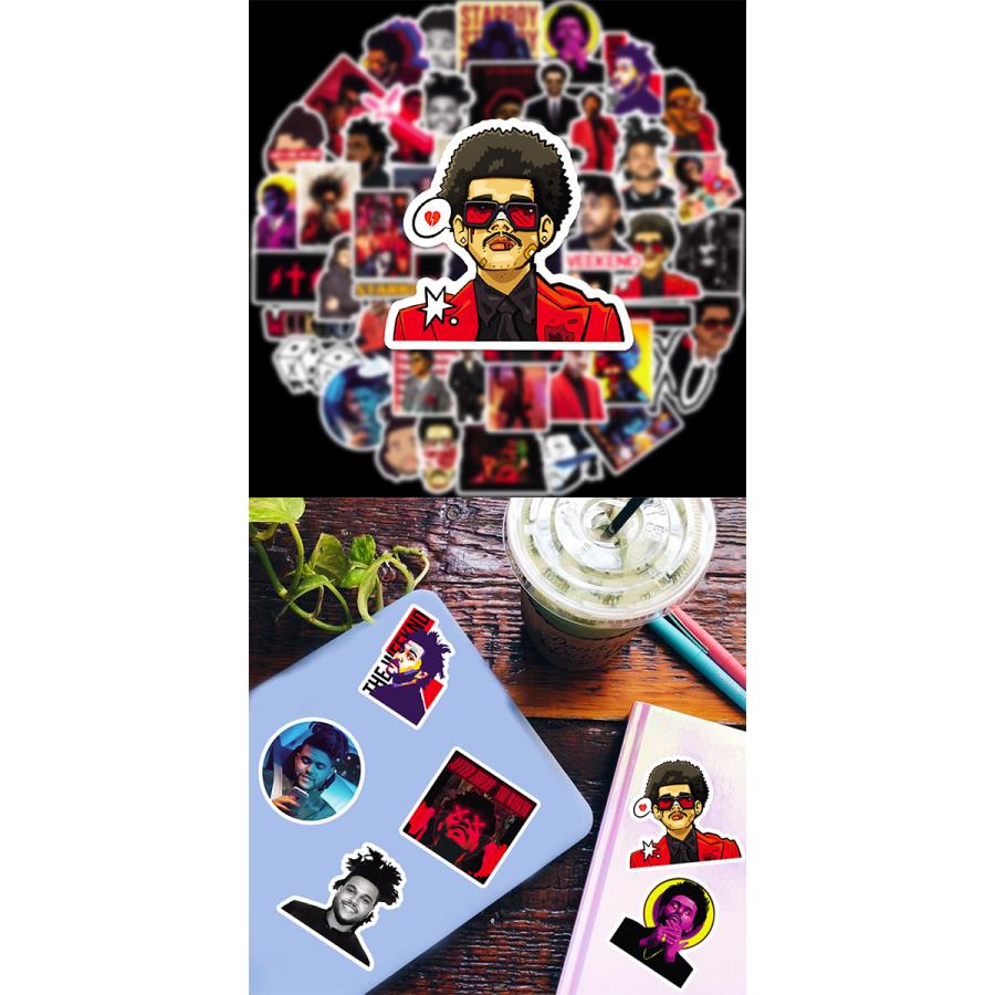 The Weeknd ステッカー 50枚セット PVC 防水 シール ザ ウィークエンド