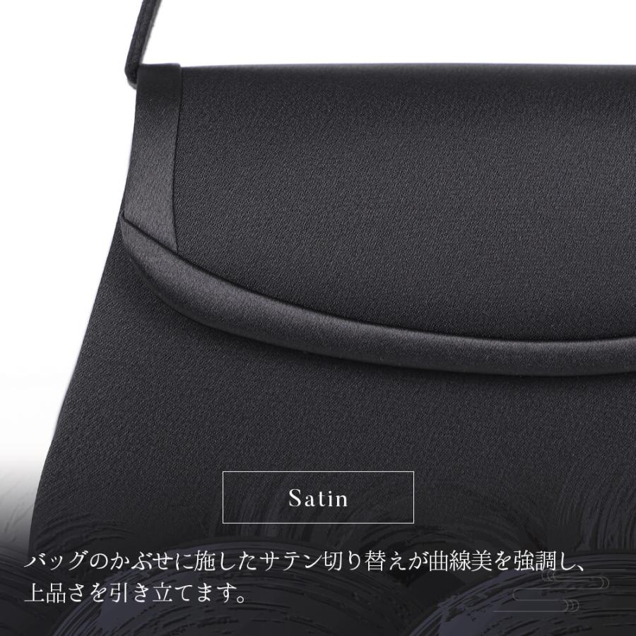 Lurco（ルルコ） ブラックフォーマル バッグ 日本製 シンプル