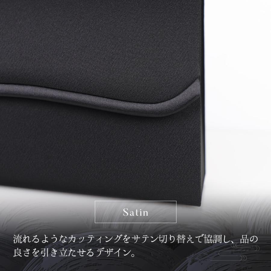 Lurco（ルルコ） ブラックフォーマル バッグ 日本製 シンプル