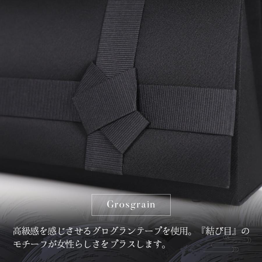 ブラックフォーマル バッグ 日本製 シンプル レディース 喪服 あすつく lily07｜lurco｜08
