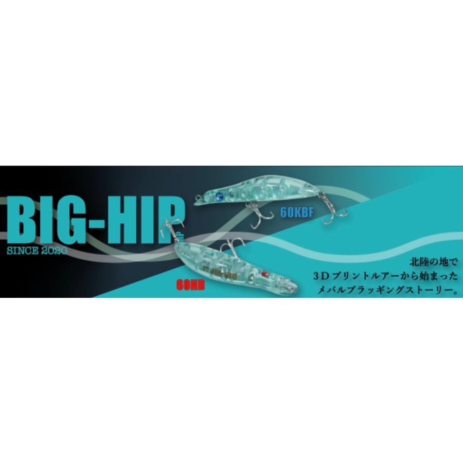 No.274 BIG-HIP 60KBF 6個 TICT ティクト ビッグヒップ60KBF 3.5g/60mm : ルアーショップ